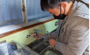 キッチン排水のつまり