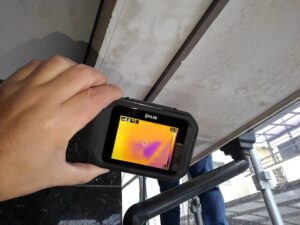 雨漏り調査,サーモグラフィー診断