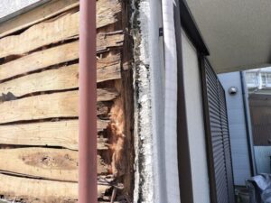 雨漏りの被害　尼崎市