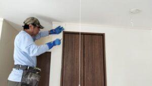 子供部屋壁クロス張替え