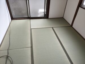 空室リフォーム畳