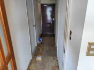マンション室内リフォーム床２