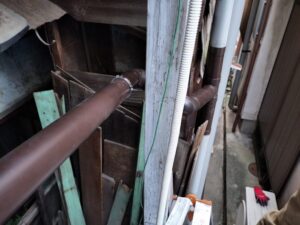雨樋の修理３