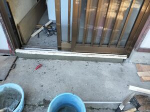 玄関仕上げ