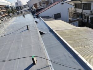 陸屋根の防水工事３