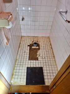 トイレの床２