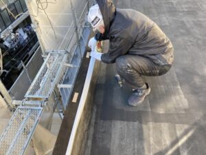 屋上防水改修工事５