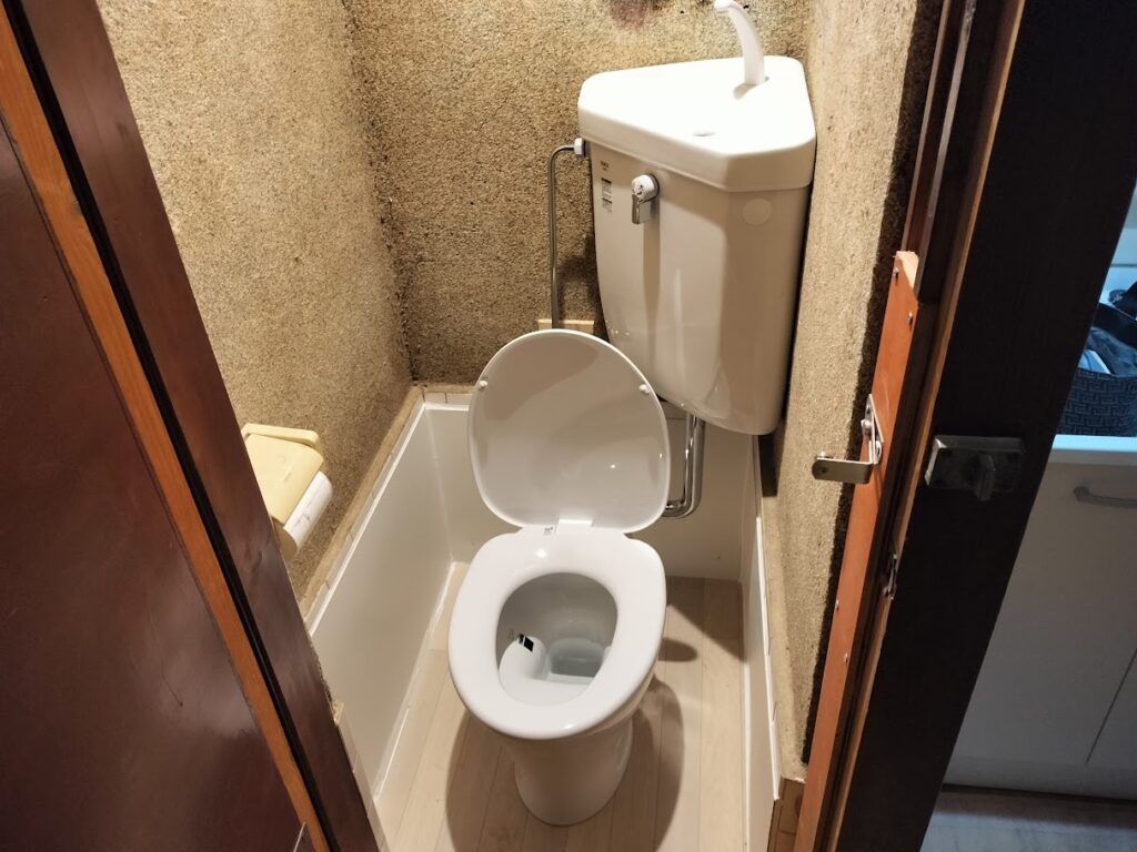 和式トイレから洋式トイレにリフォーム