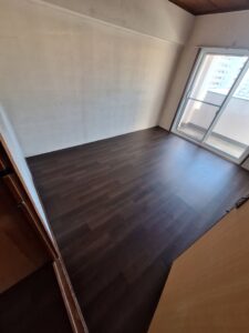 尼崎市 団地 内装リフォーム 完成後 床改修後の様子