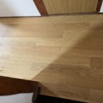 尼崎市 2階踊り場 床張り替え 上張り工事 施工後のフローリング仕上がり