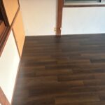 尼崎市 床張り替え 下地補修 施工事例 フローリング施工後の様子