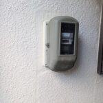 尼崎市 外壁雨漏り補修工事の施工後の仕上がり