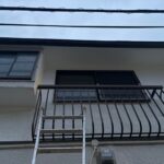 尼崎市 サッシ交換工事 施工後の外観 外壁補修と塗装まで行った仕上がり