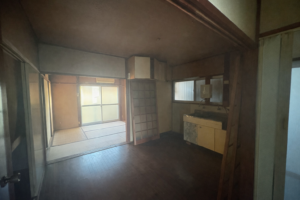 尼崎市 和室から洋室リフォーム前 古くなった和室の状態