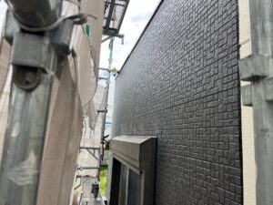 尼崎市で行った雨漏りによる外壁内部腐食の補修工事
