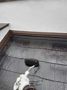 尼崎市 外壁塗装 付帯部の塗装施工
