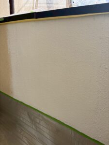 笠木雨漏り修理後の外壁復旧完了状態