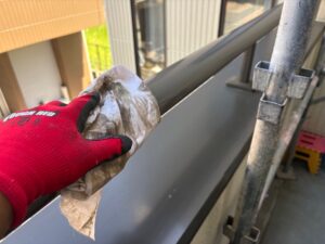 尼崎市で行った外壁補修工事の施工後
