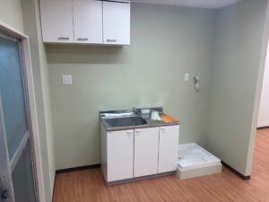 尼崎市 店舗内装リフォーム キッチン設備設置
