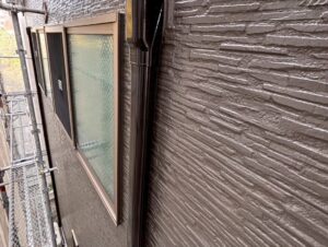 尼崎市の外壁塗装工事　塗装後の外壁