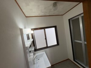 尼崎市で行った洗面所リフォーム後の様子