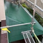 西宮市で行ったスレート屋根塗装工事の施工事例
