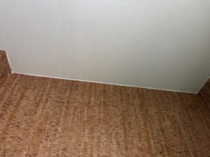 尼崎市 天井張り替え工事 クロス貼り後の天井仕上がり