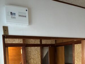 尼崎市で内装工事に伴いブレーカー交換を行った施工後