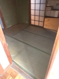 尼崎市で内装工事を行う前の1階和室