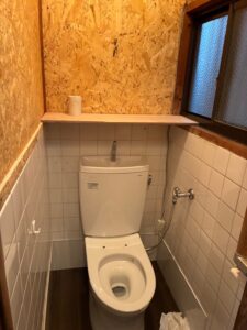 尼崎市で内装工事を行ったトイレ施工後