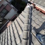 尼崎市の屋根瓦工事で棟積み替えと漆喰補修を行った施工後