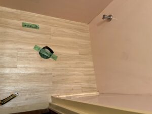 尼崎市 トイレリフォーム｜フロアタイル施工完了