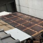 尼崎市 ベランダ屋根波板 ポリカ波板施工後