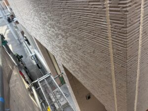 尼崎市 玄関ポーチ・軒天まわりの外壁工事 施工後