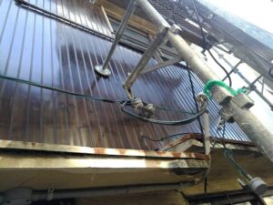 尼崎市の外壁張り替え施工後の新しい外壁